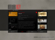 Flash site tasarımı - Atelier187